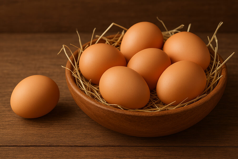 Świeże jajka od Pani Tereski